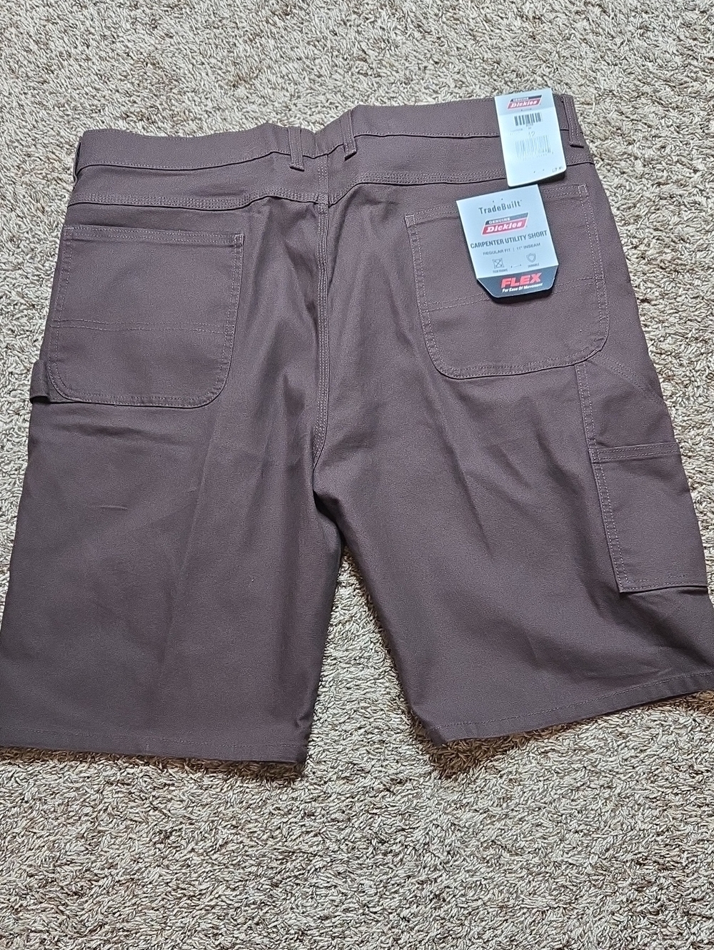 Genuine Dickies Carpenter Utility Regular Fit 11" Inseam 42 Plus Size Shorts